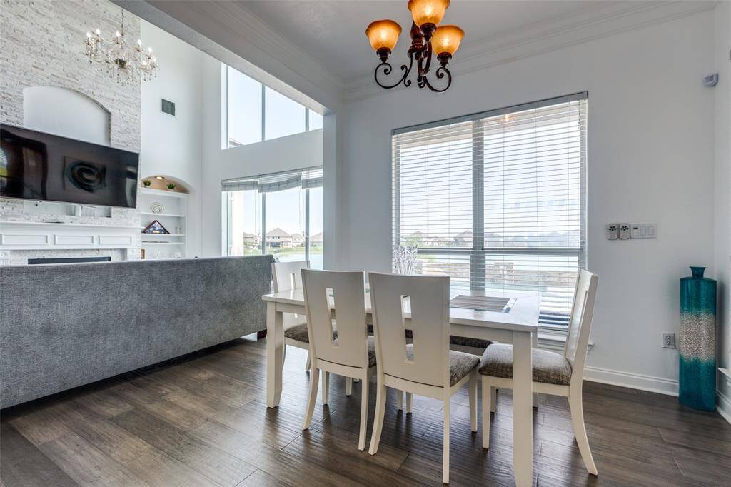 Living Room and Kitchen Nook