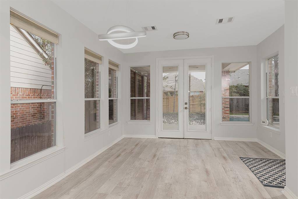 Large dining area