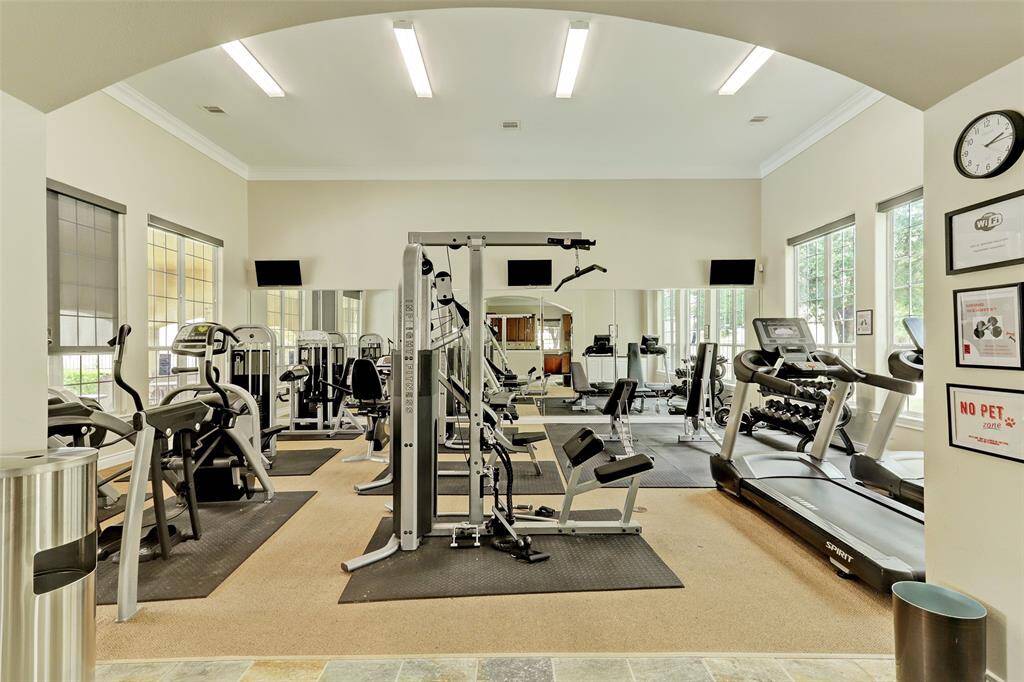 Community gym.