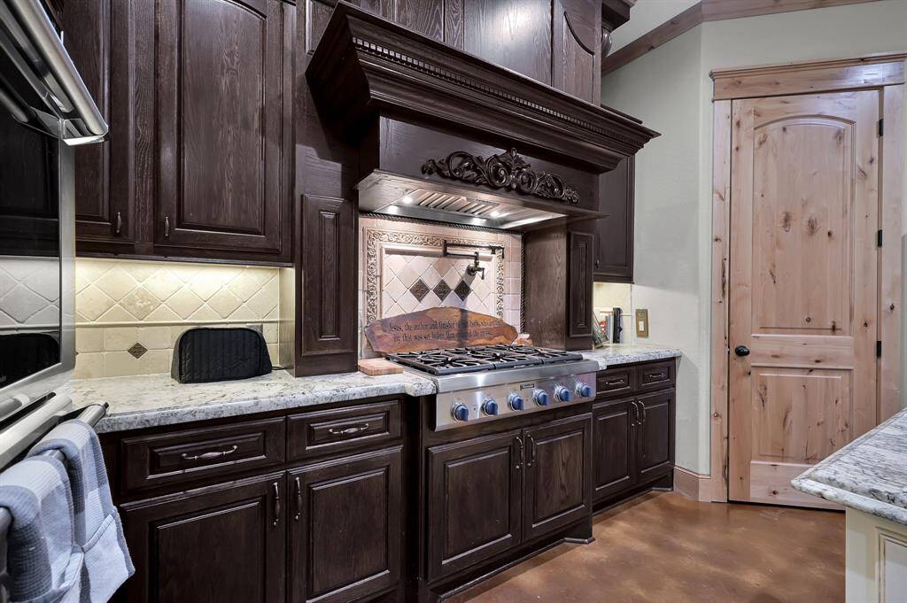 View of the Cooktop