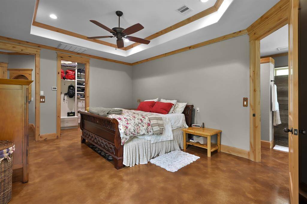 Another view of primary bedroom