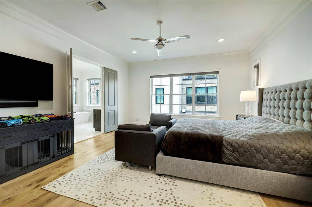 Step into this Spacious Primary Bedroom.