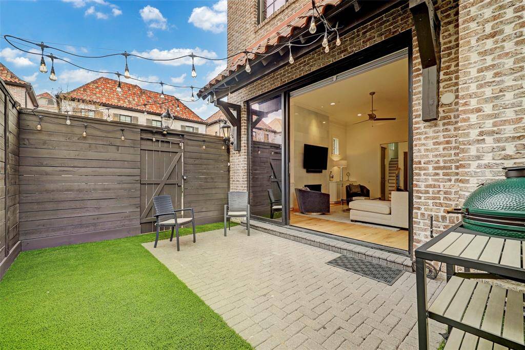 Another view of the Outdoor space.