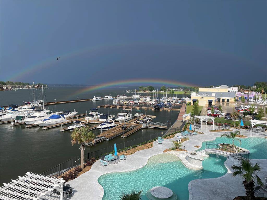 Double rainbow picture taken from balcony by owner.