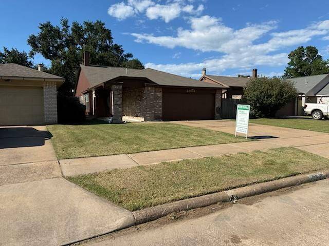 Welcome to 19944 Mountain Dale. Note the 2 car garage and double wide driveway..plenty of parking available for guests.