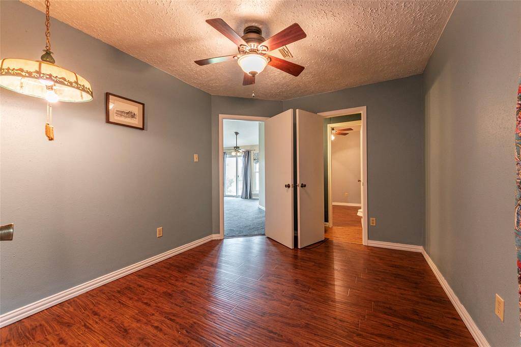 Bedroom 1 - door on right goes into the half bath