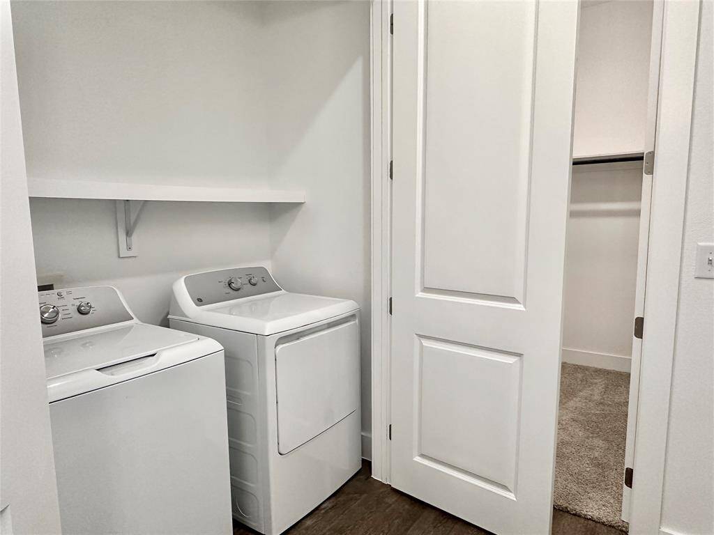 Full size washer and dryer