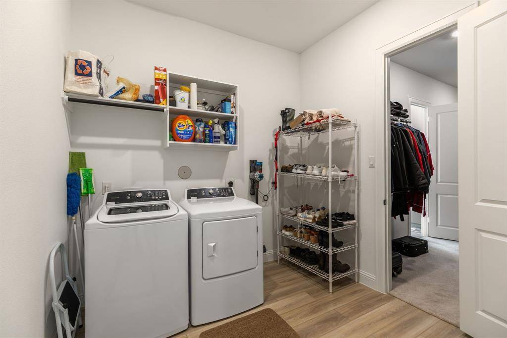 Large laundry room