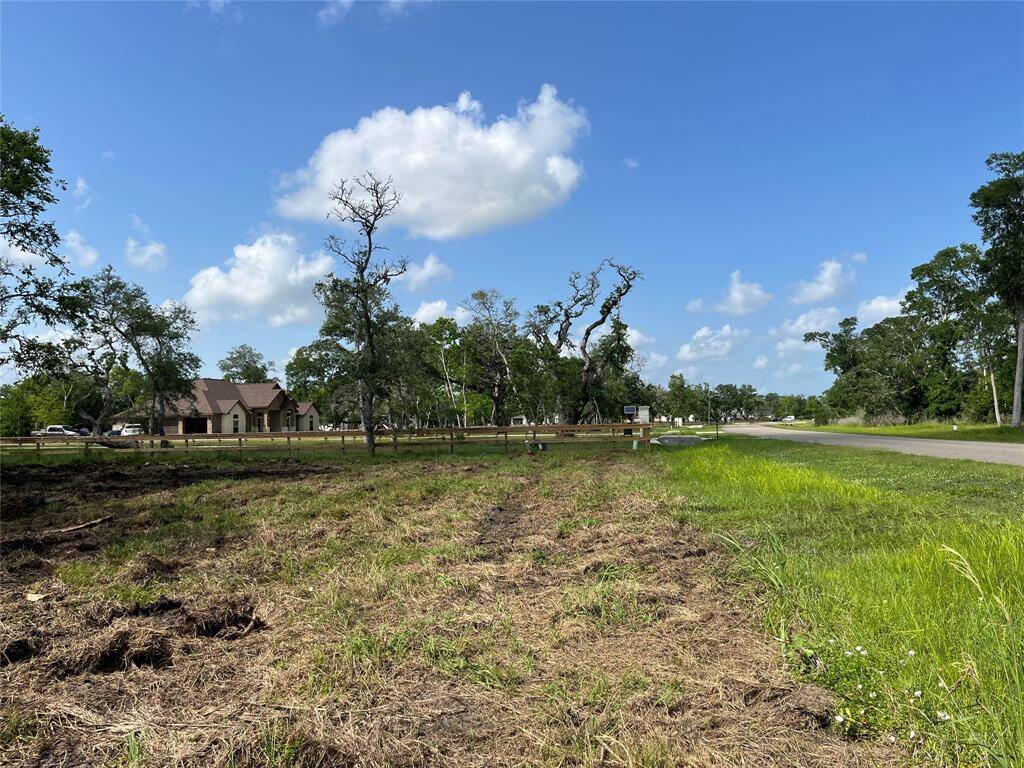 This is taken from about the midpoint between the two lots, looking north, toward the neighboring home. This is your road.
