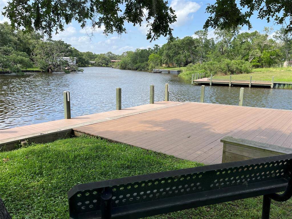 There's a bench right at the fishing pier so you can sit and enjoy being by the water.
