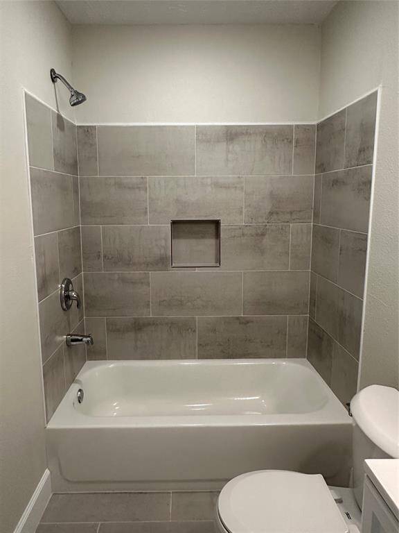 Hallway bathroom