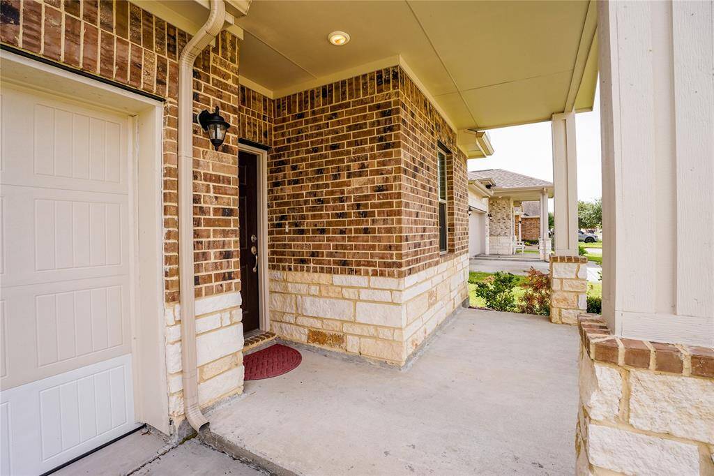 Covered front porch