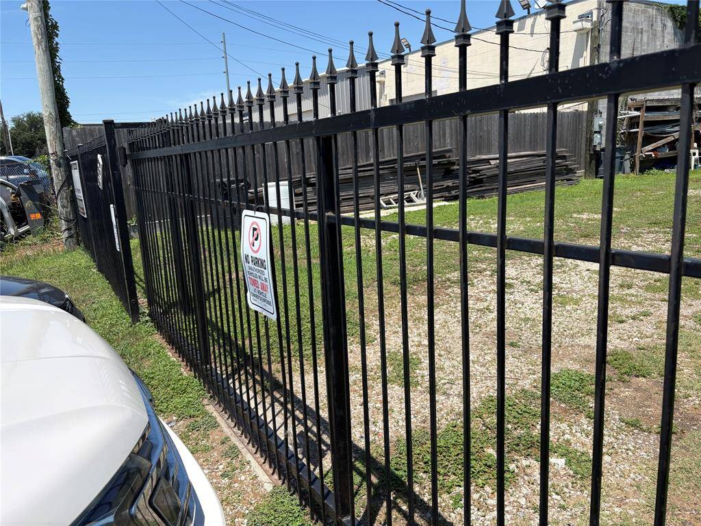 wrought iron sliding gate