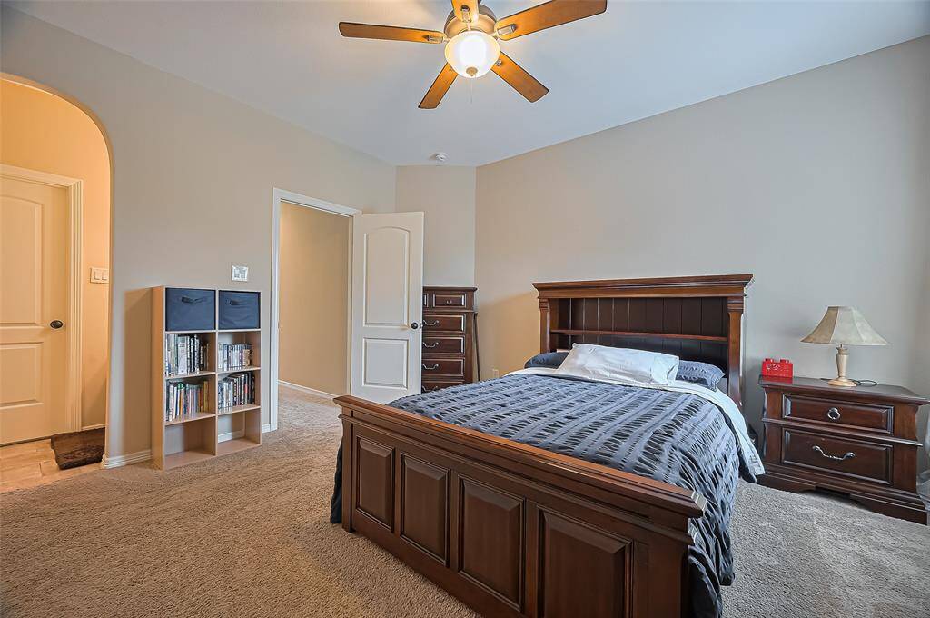 The third secondary bedroom shares a Jack and Jill bathroom with the adjacent bedroom—perfect for siblings or guests.