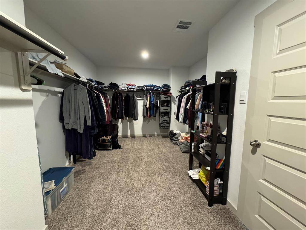 Master bedroom closet