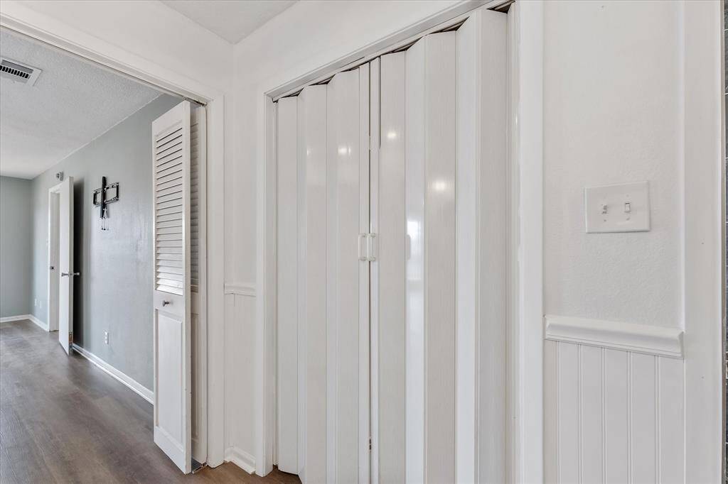 Laundry closet