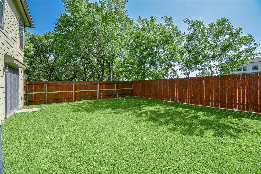 What a beautiful, open backyard. Can you see yourself with friends and family enjoying all this outdoor space?