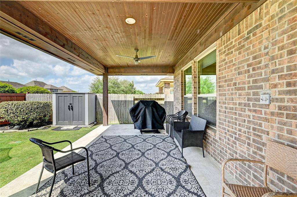 Storage Shed & Playset will stay w/home