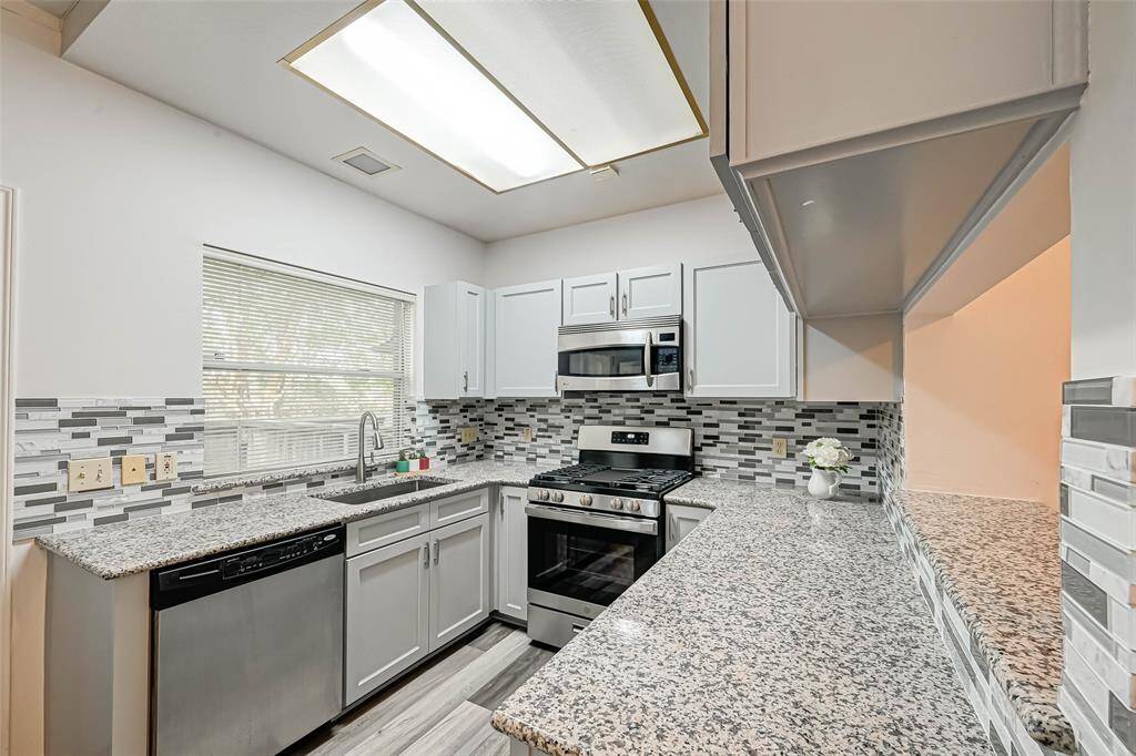 Completely refurbished kitchen.