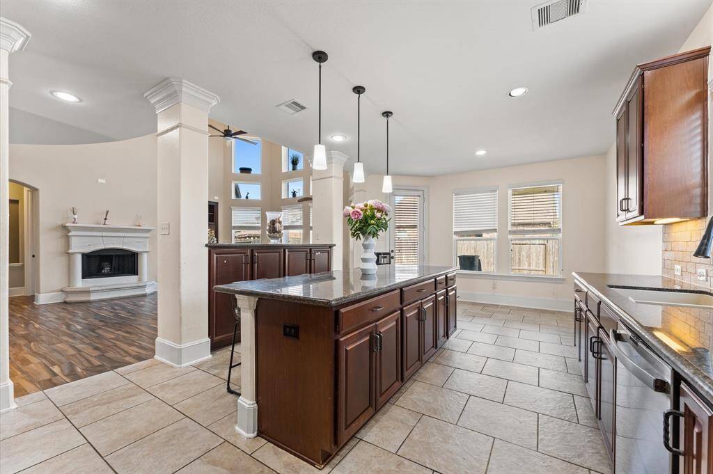 A family center that lets the soul of the house shine through