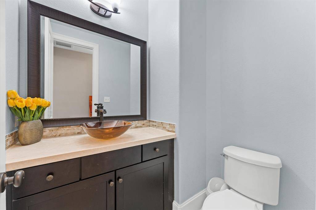 Half bath downstairs