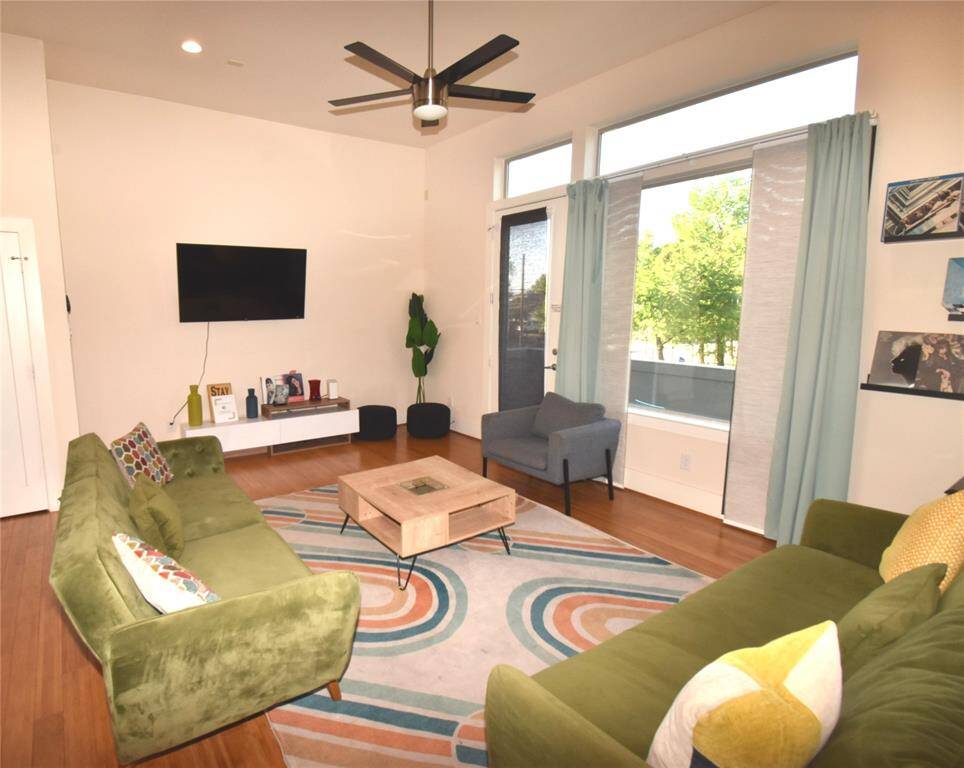 Living room as seen from dining area