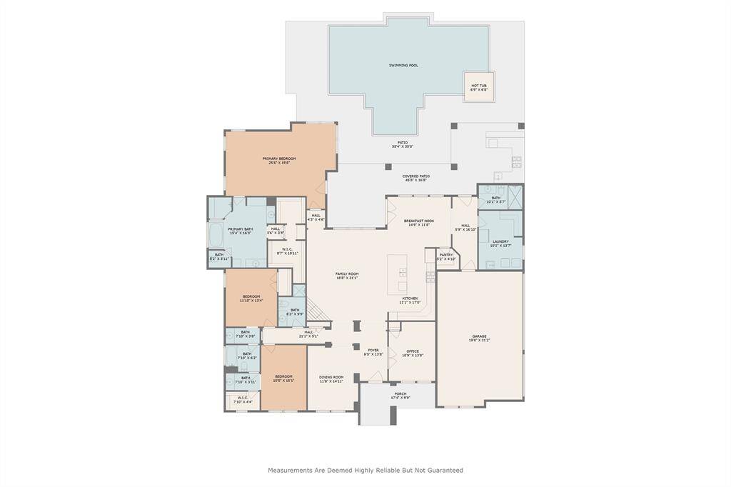Additional floor plan view.