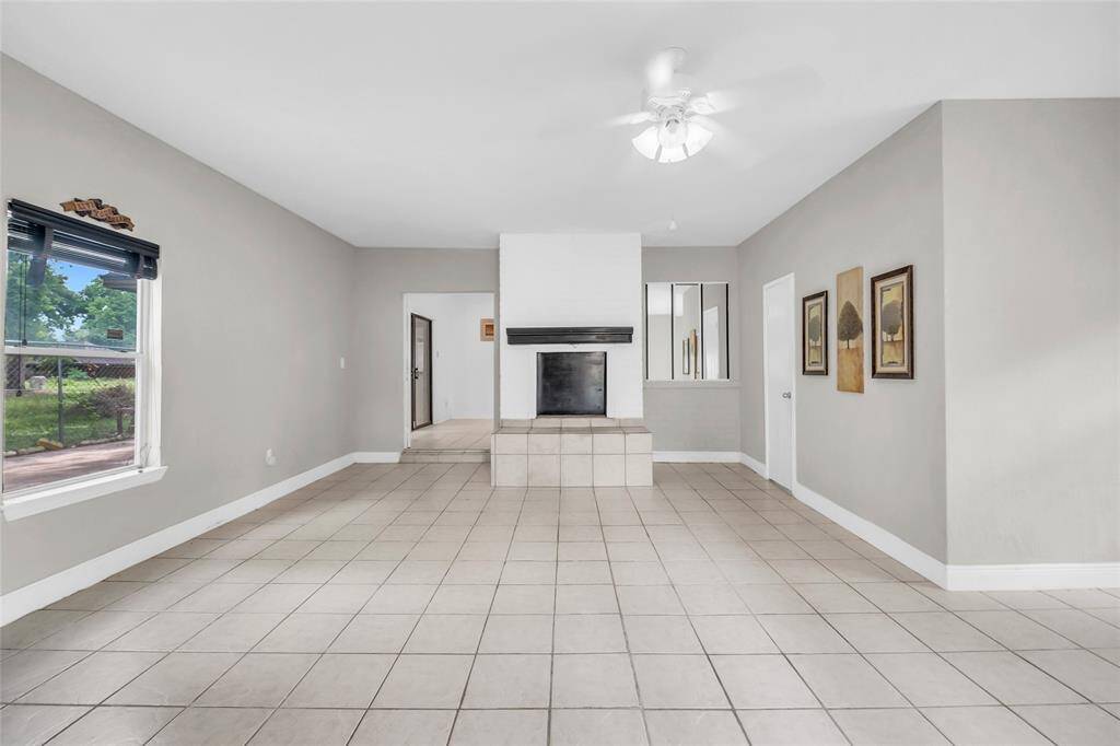 Downstairs game room