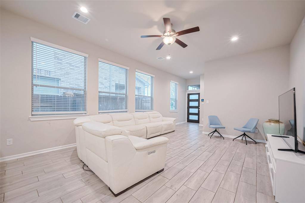 View of living room facing the front of the house