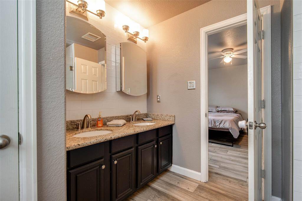 Updated primary bathroom