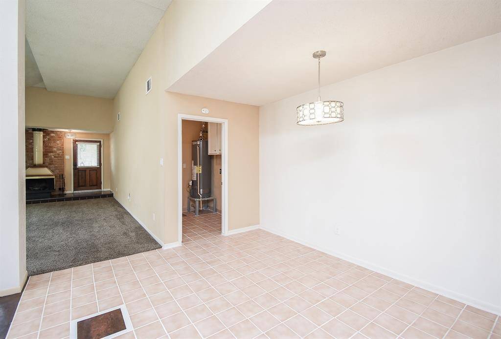 Dining room space