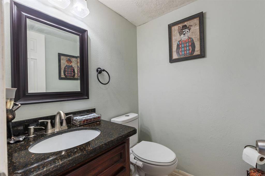 First floor powder bath