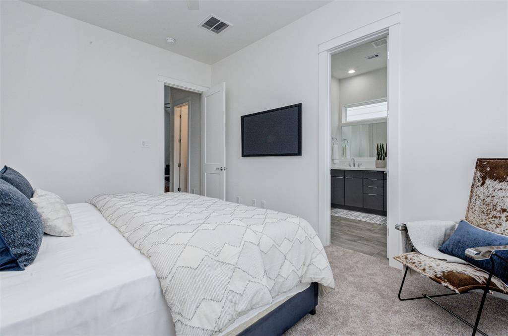Another view of the master bedroom