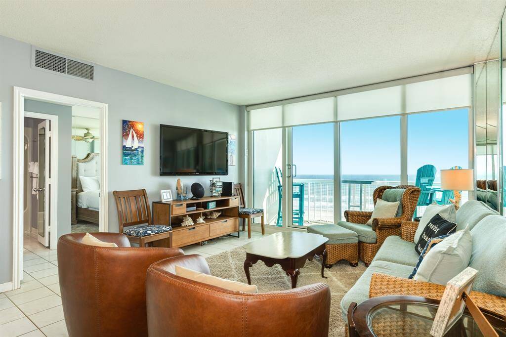 Watch sports, cooking network, hallmark channel plus enjoy the ocean view, all at the same time!