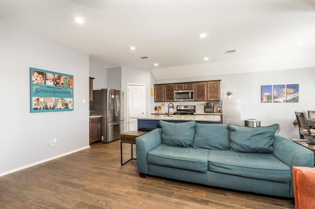 A great view of the open concept plan.