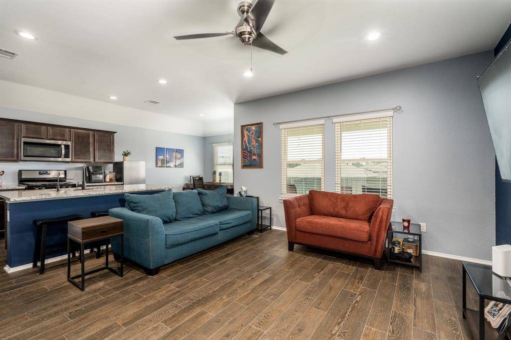 Yet another upgrade by the seller since the home was built....all wood look tile flooring instead of vinyl plank!