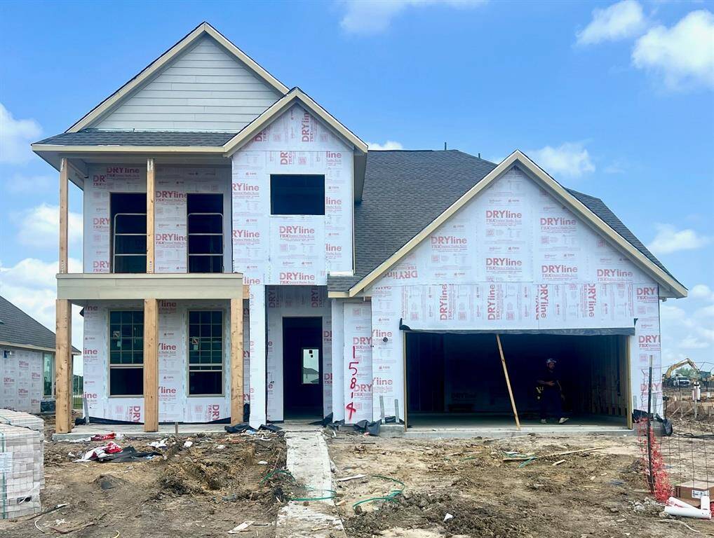 Actual progress of your home.
