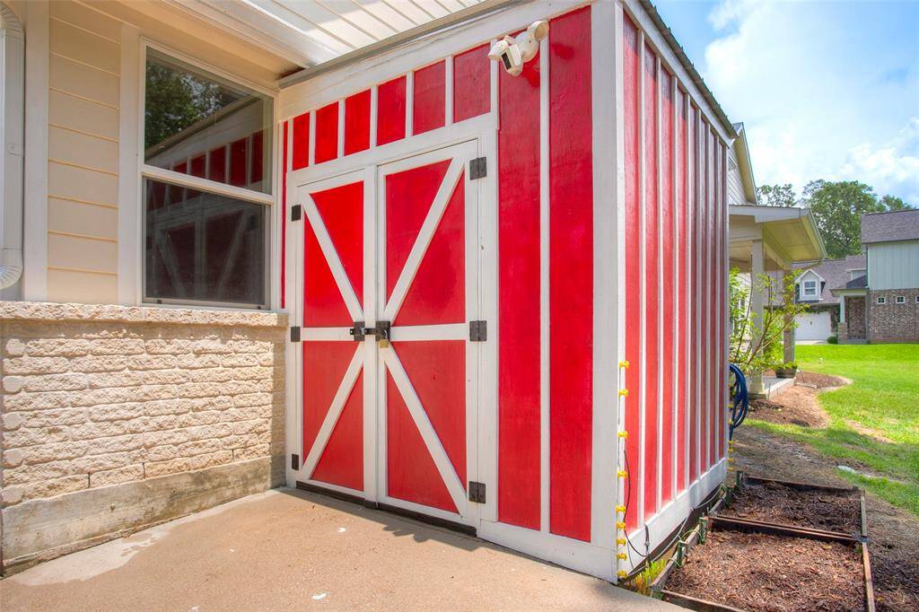 Attached Shed