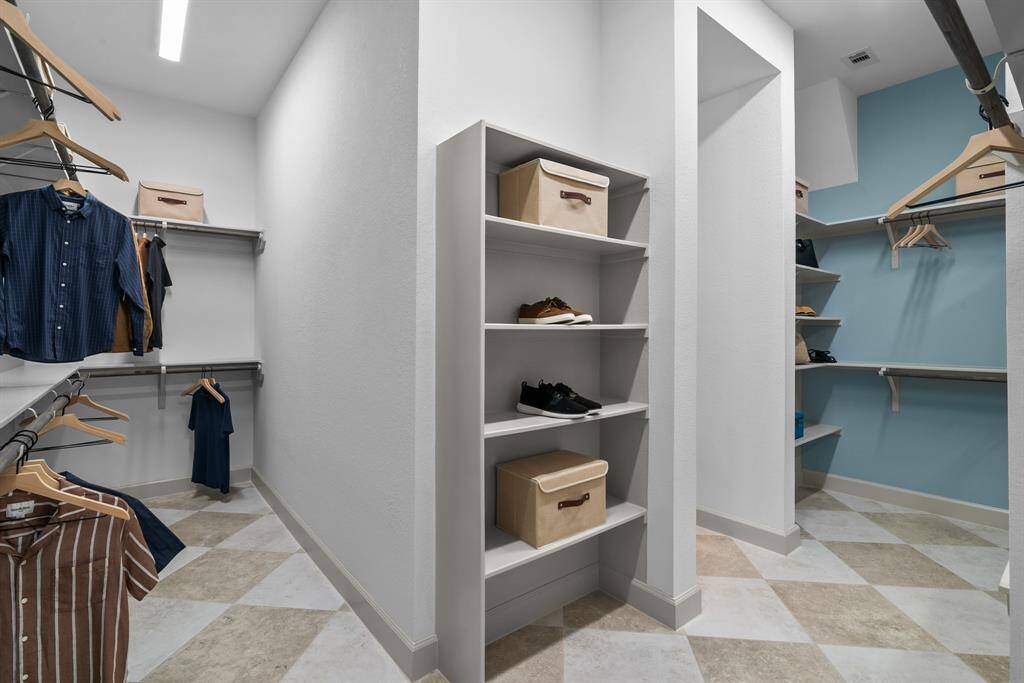 EXAMPLE PHOTO:  2 large closets at Master!