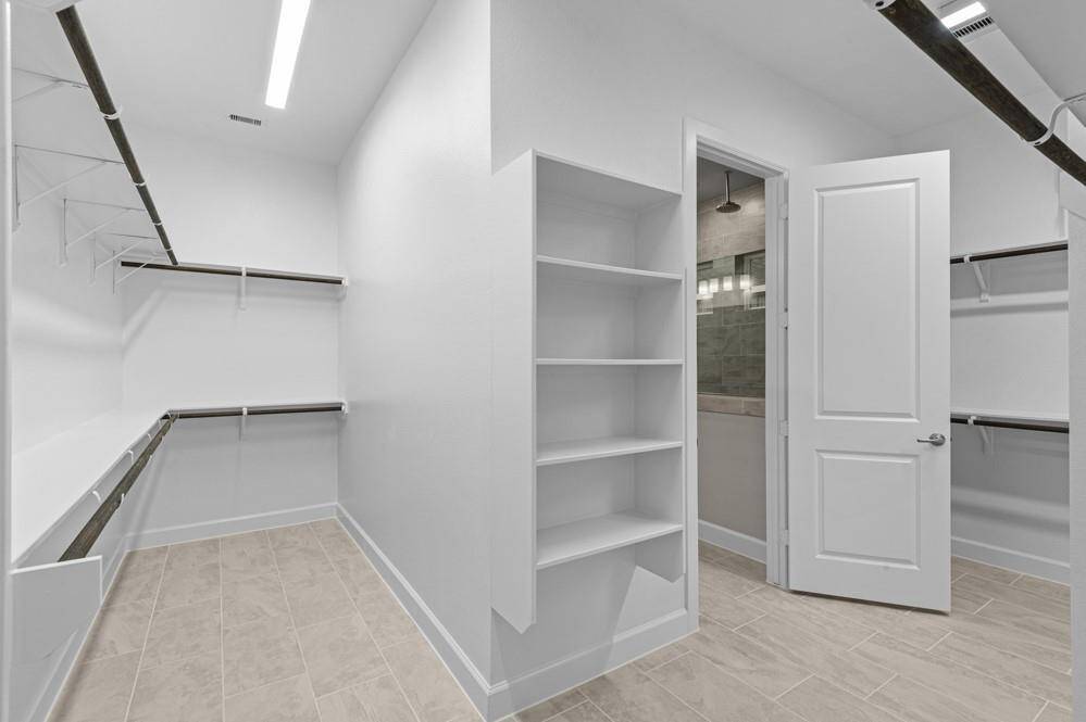 EXAMPLE PHOTO: Another view of all the closet space at Master