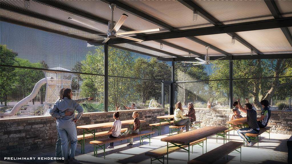 Covered Pavilion area