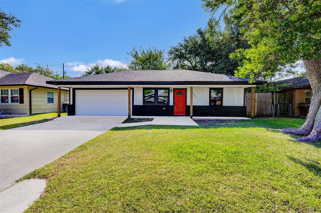 looking at front of home