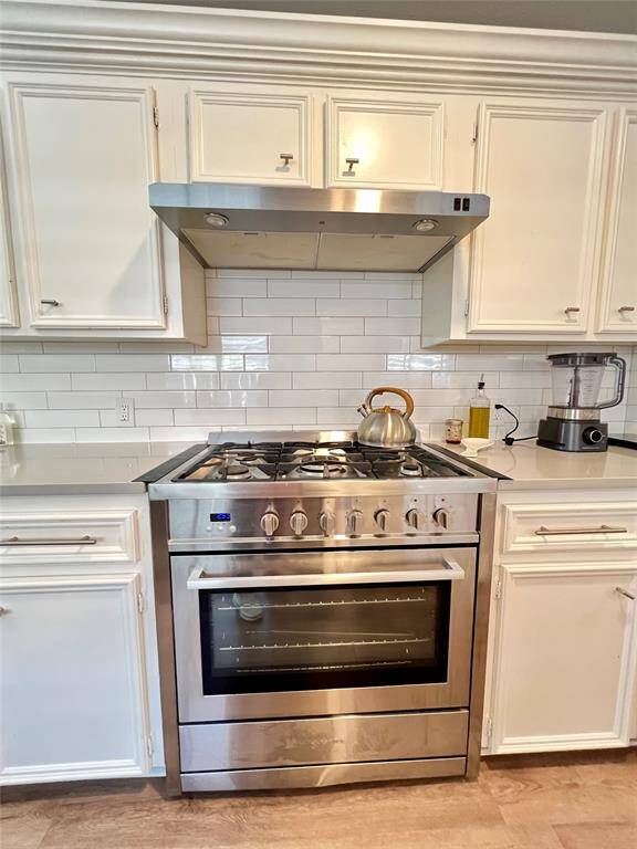 Beautiful stainless steel appliances