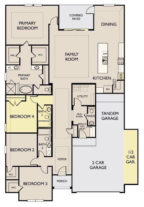 The Blake Floor Plan