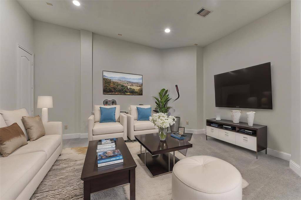 Media room/ Theatre located downstairs *virtually staged*