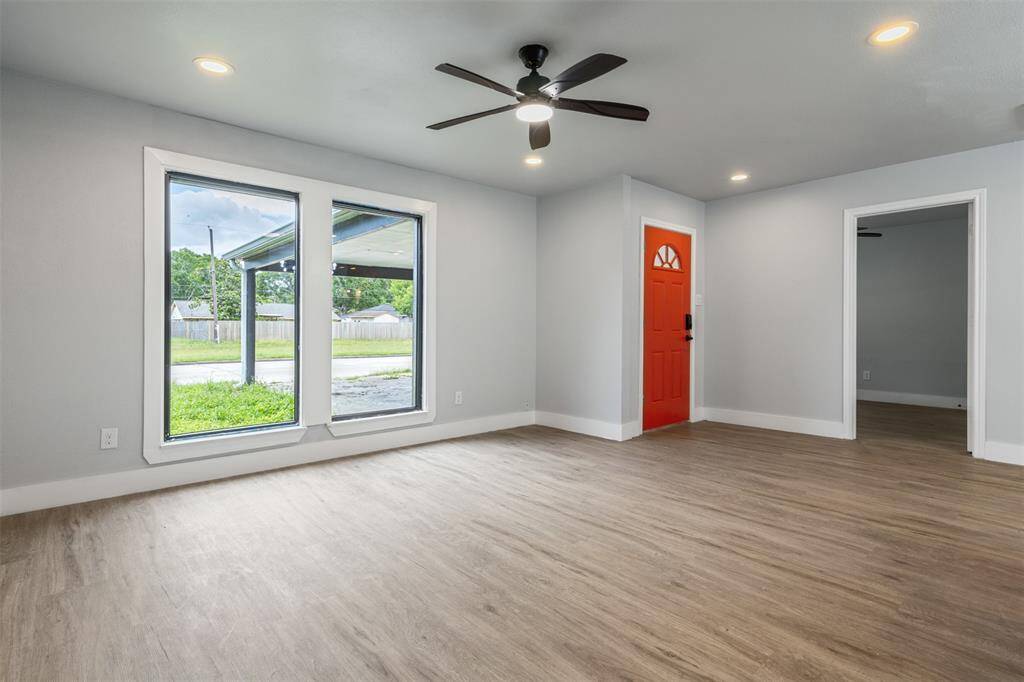 ample space in living room area