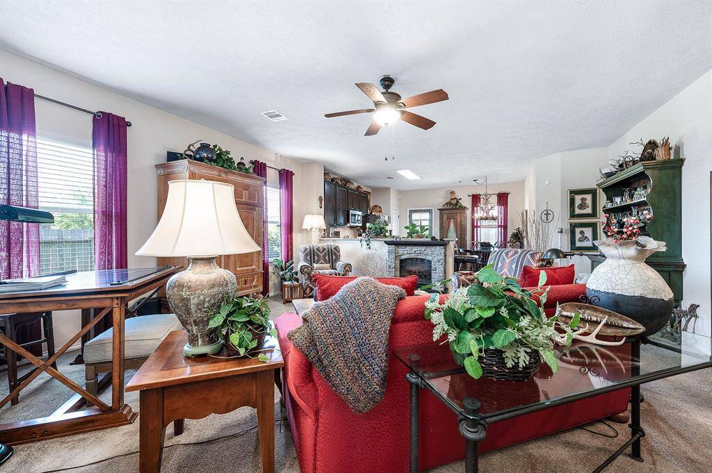 Spacious and inviting living room with open layout, perfect for entertaining and relaxation.