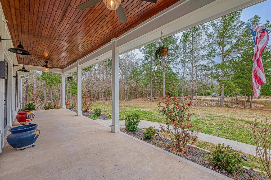 Pond views right outside your door.
