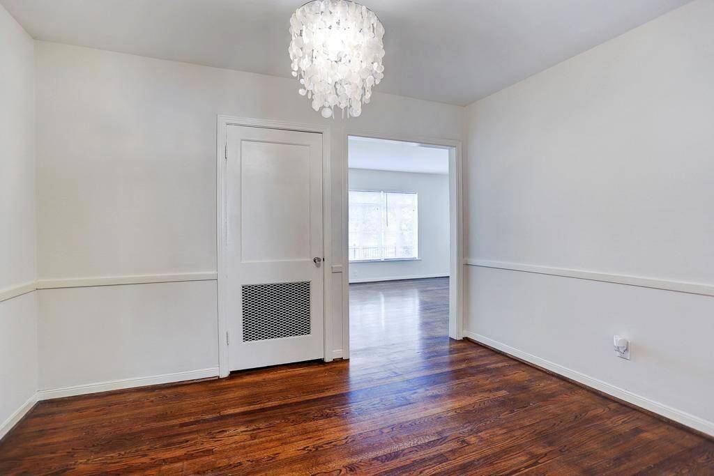 Dining (12x10)Centrally located. Opens to kitchen and living area. Has a storage closet.