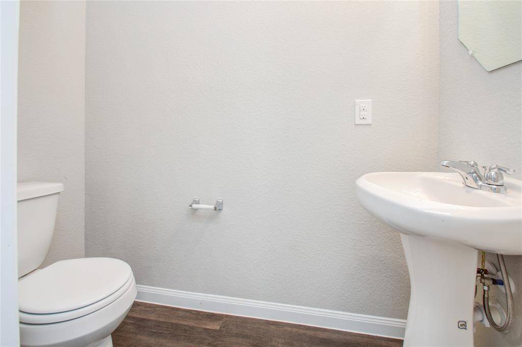Powder room downstairs